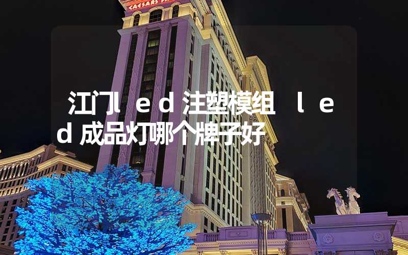 江门led注塑模组 led成品灯哪个牌子好